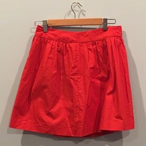 Banana republic red skirt